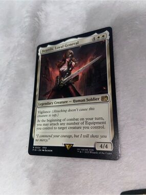 Beatrix, Loyal General (#0554) Magic the Gathering Final Fantasy